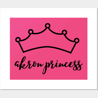 akron princess Posters and Art